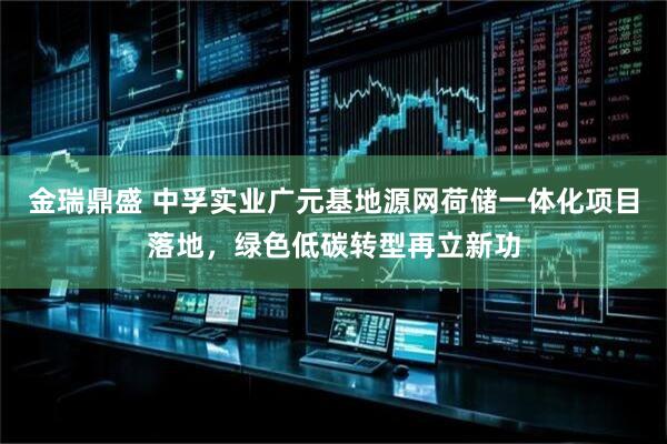金瑞鼎盛 中孚实业广元基地源网荷储一体化项目落地，绿色低碳转型再立新功