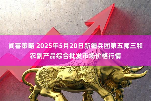 闻喜策略 2025年5月20日新疆兵团第五师三和农副产品综合批发市场价格行情