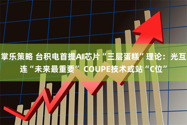 掌乐策略 台积电首提AI芯片“三层蛋糕”理论：光互连“未来最重要” COUPE技术或站“C位”